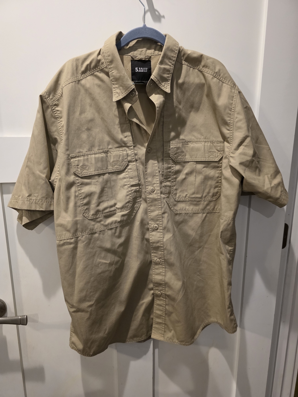 5.11 Tactical Tactical Men's Short-Sleeve Work Shirt - Khaki